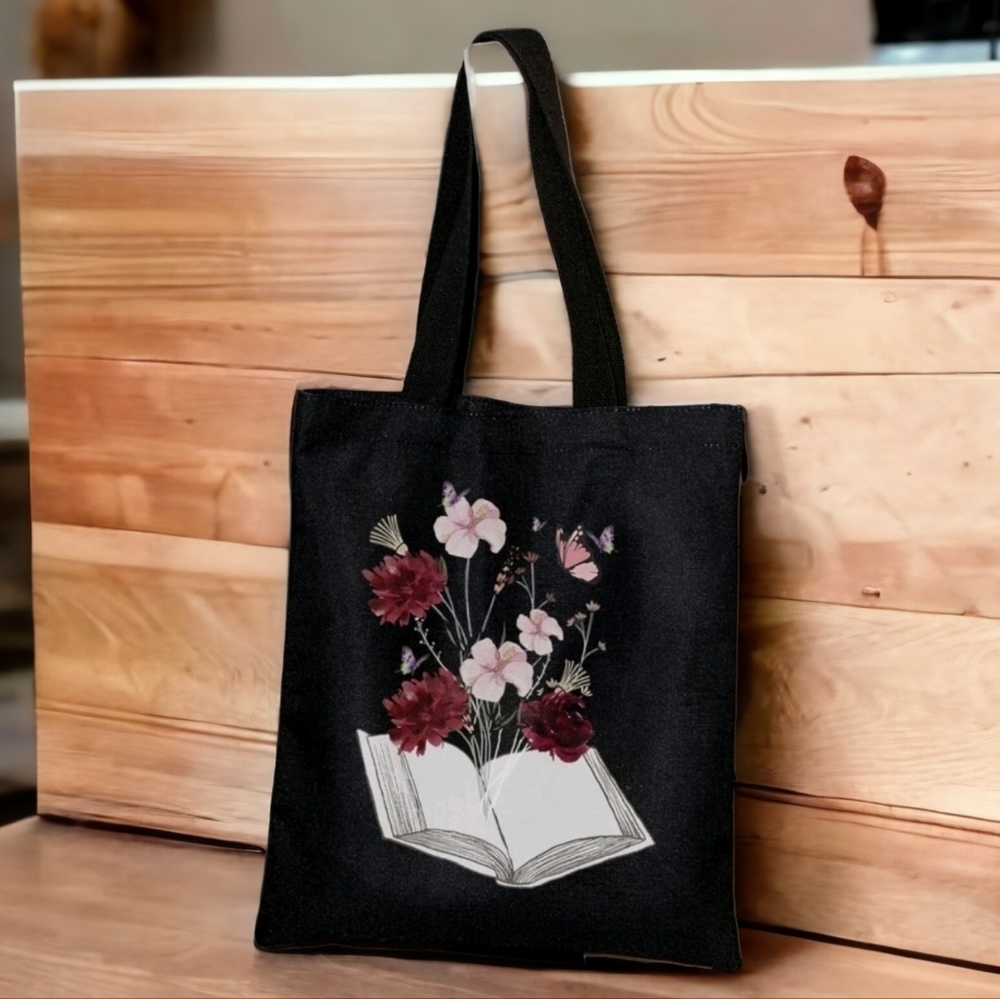 NEW! Floral graphic Tote Bag